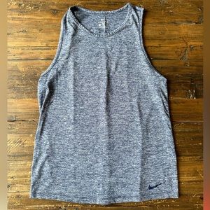 Nike DRI-FIT Navy/Gray Tank Top